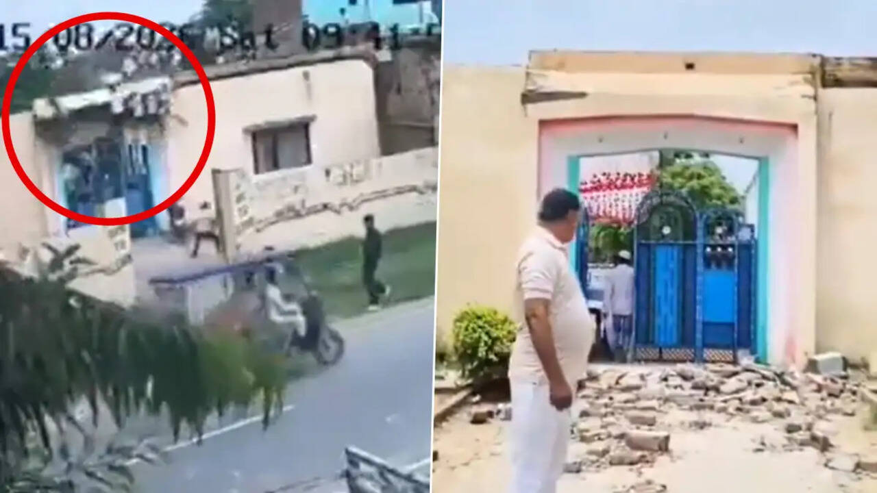 संभल में स्वतंत्रता दिवस पर स्कूल छज्जा गिरने से बच्चे की मौत