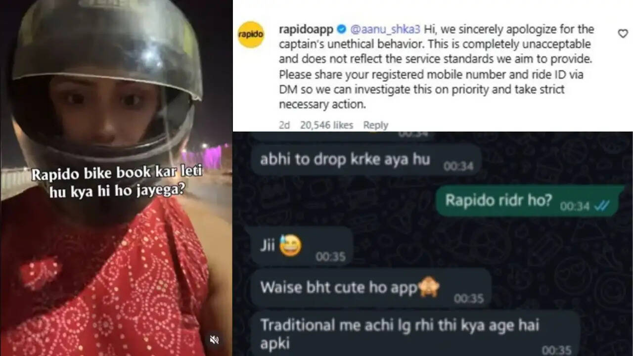 गाजियाबाद में रैपिडो ड्राइवर के असामान्य संदेश ने उठाए सुरक्षा सवाल