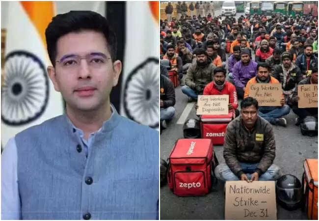 गिग वर्कर्स की हड़ताल: आम आदमी पार्टी के सांसद ने मांगी कंपनियों से बातचीत