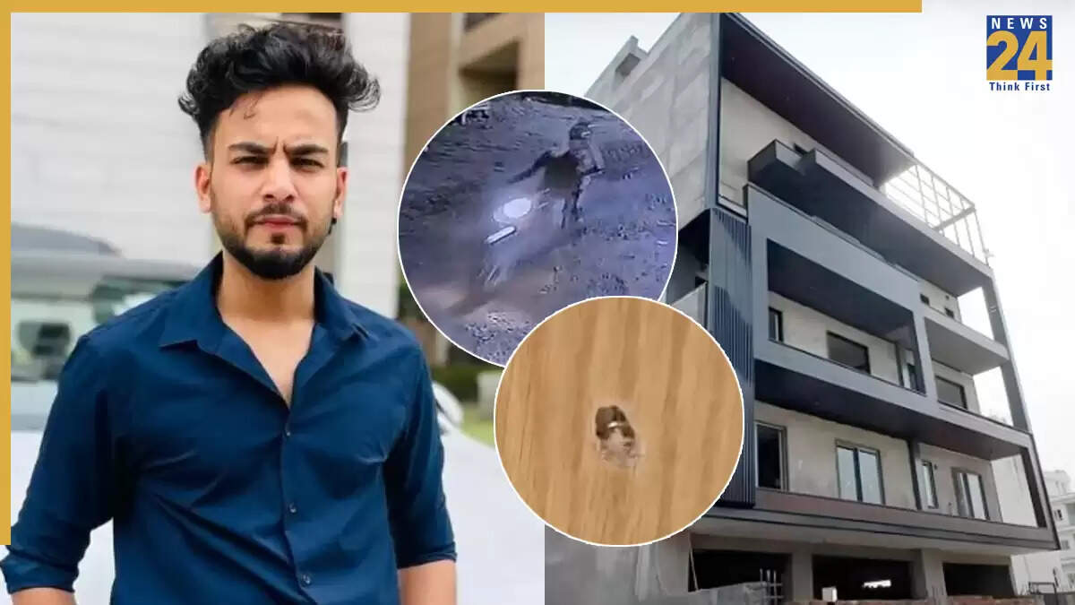 यूट्यूबर एल्विश यादव के घर पर फायरिंग की घटना, CCTV फुटेज हुआ वायरल