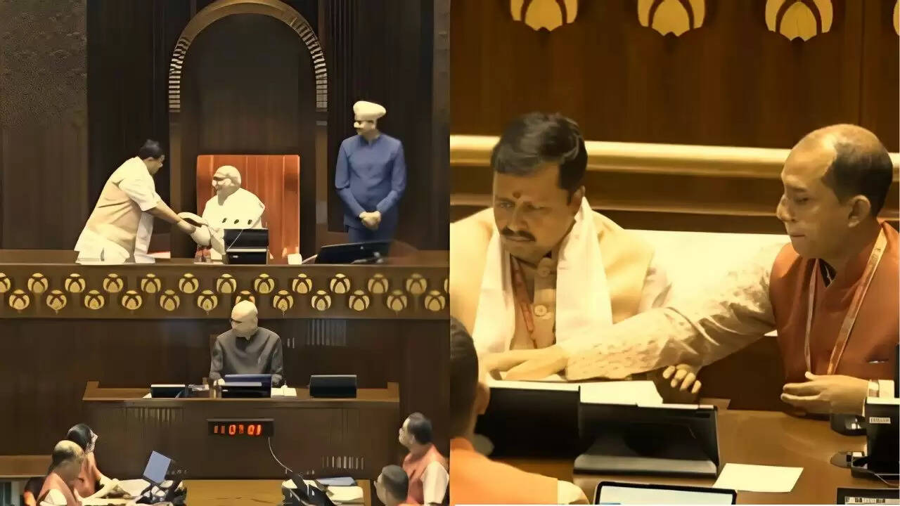 राज्यसभा में नितिन नबीन ने ली शपथ, उपराष्ट्रपति ने किया स्वागत