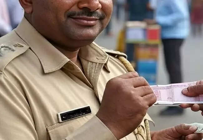 दिल्ली पुलिस के हेड कॉन्स्टेबल की रिश्वत लेते समय दिल का दौरा