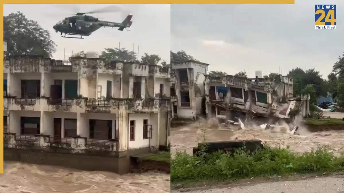 भारतीय सेना का साहसी बचाव अभियान: बाढ़ में फंसे CRPF जवानों को सुरक्षित निकाला