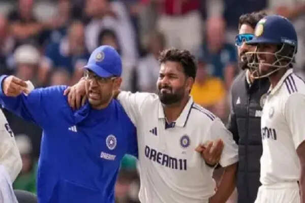 ऋषभ पंत चौथे टेस्ट से बाहर, चोट के कारण ईशान किशन को मिल सकता है मौका