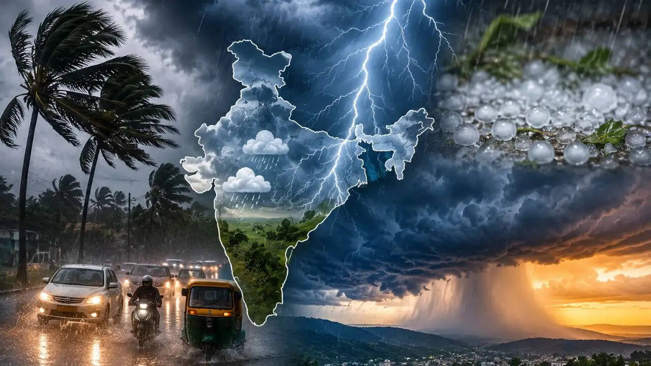 भारत में मौसम का मिजाज: तेज आंधी और बारिश का अलर्ट, जानें क्या है स्थिति