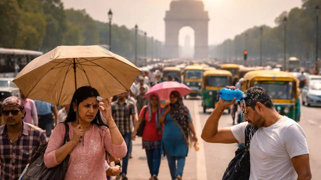 दिल्ली में मार्च की शुरुआत में बढ़ता तापमान, गर्मी का अलर्ट