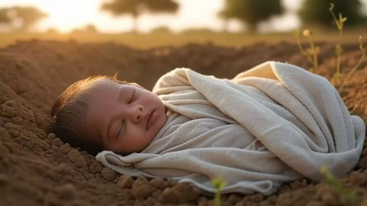 नवजात बच्ची को जिंदा दफनाने की घटना: एक साहसी चरवाहे ने बचाई जान