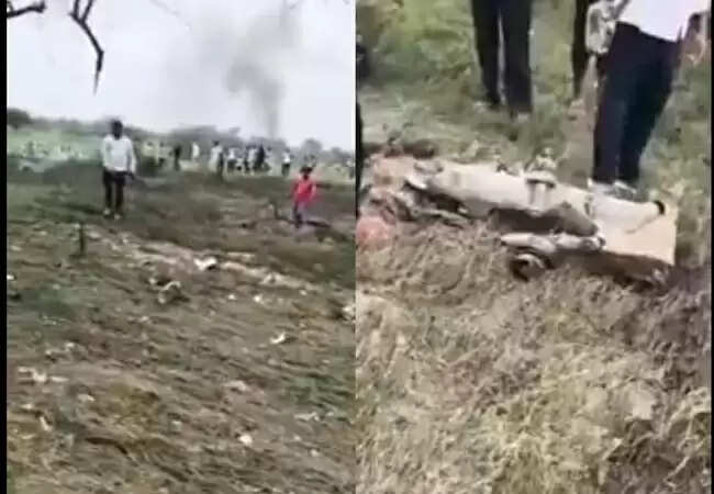 राजस्थान के रतनगढ़ में वायुसेना का प्लेन क्रैश, पायलट का शव बरामद