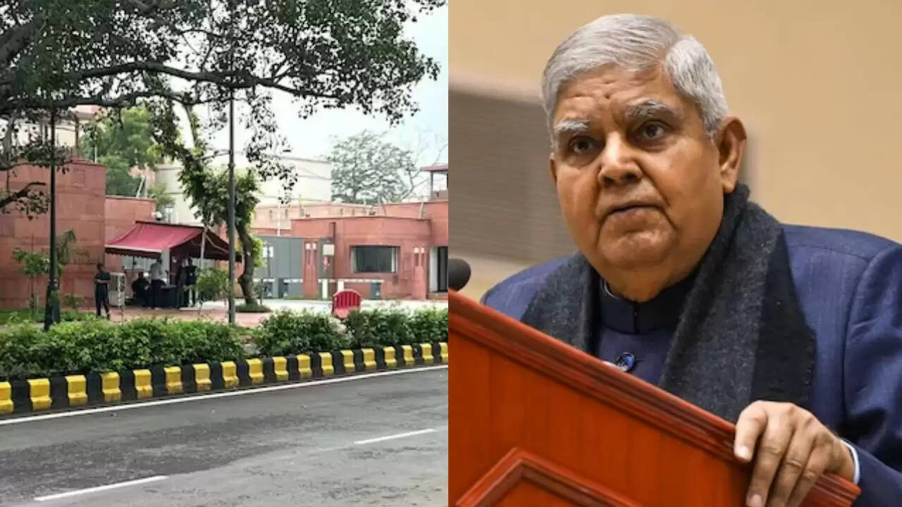 जगदीप धनखड़ का इस्तीफा: उपराष्ट्रपति एन्क्लेव छोड़ने की तैयारी में पूर्व उपराष्ट्रपति