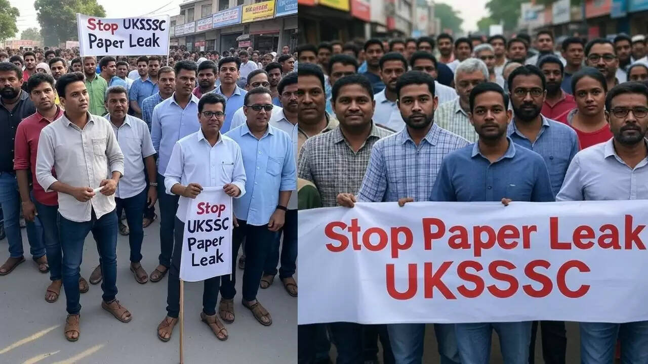 उत्तराखंड में यूकेएसएसएससी पेपर लीक मामले में प्रशासन की सख्त कार्रवाई