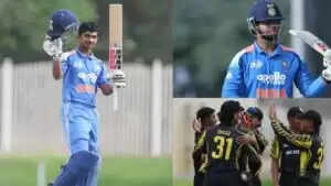 अभिज्ञान कुंडू ने मलेशिया के खिलाफ जड़ा 209 रन का दोहरा शतक