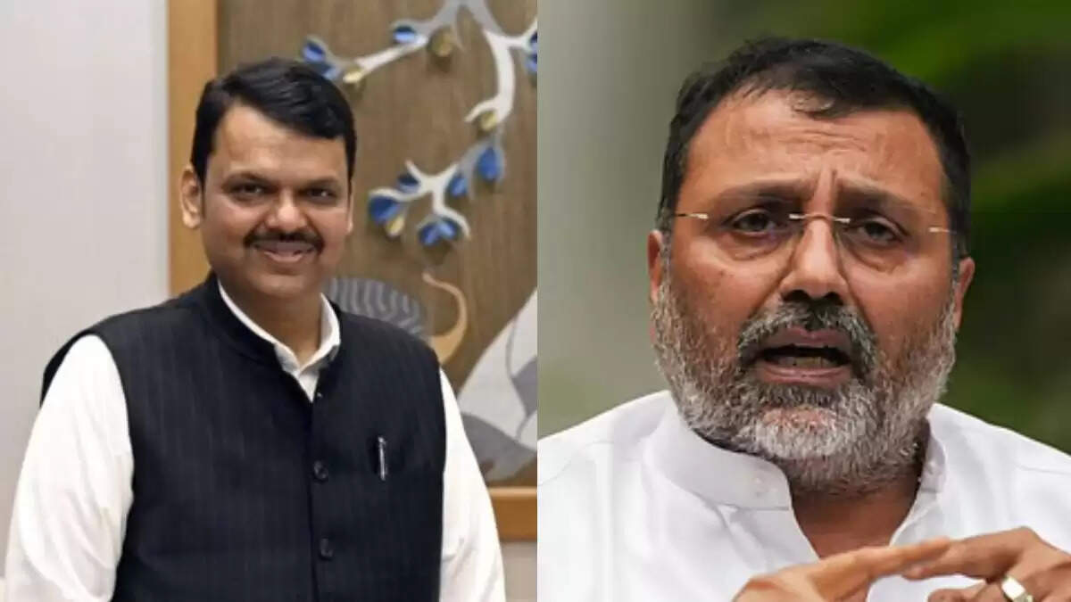 निशिकांत दूबे के विवादास्पद बयान पर सियासी हलचल, सीएम फडणवीस ने की आलोचना