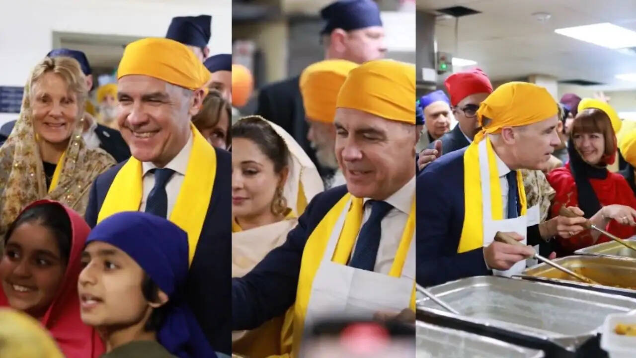 कनाडा के प्रधानमंत्री मार्क कार्नी ने सिख हेरिटेज माह पर गुरुद्वारे में लंगर सेवा की