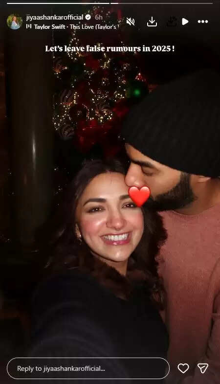 जिया शंकर की नई तस्वीर ने मचाई हलचल, मिस्ट्री मैन के साथ रोमांटिक पोज़