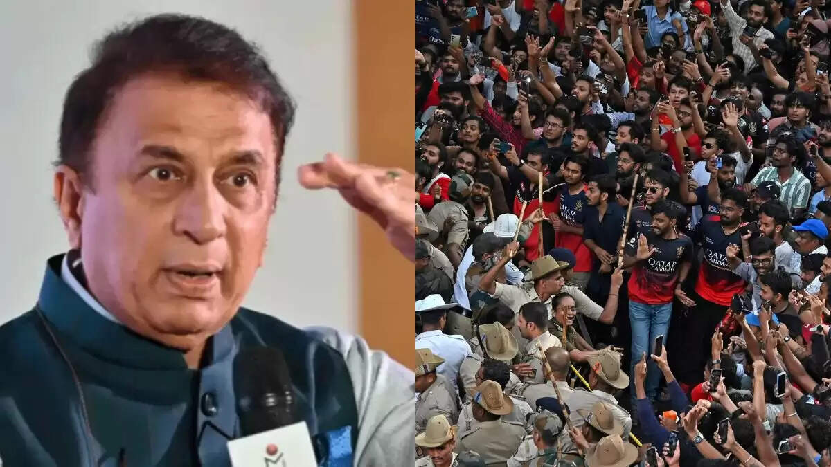 चिन्नास्वामी में भगदड़: गावस्कर ने व्यक्त की संवेदनाएं और दी प्रतिक्रिया