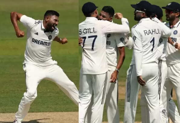 भारत और इंग्लैंड के बीच तीसरे टेस्ट में सिराज का शानदार प्रदर्शन