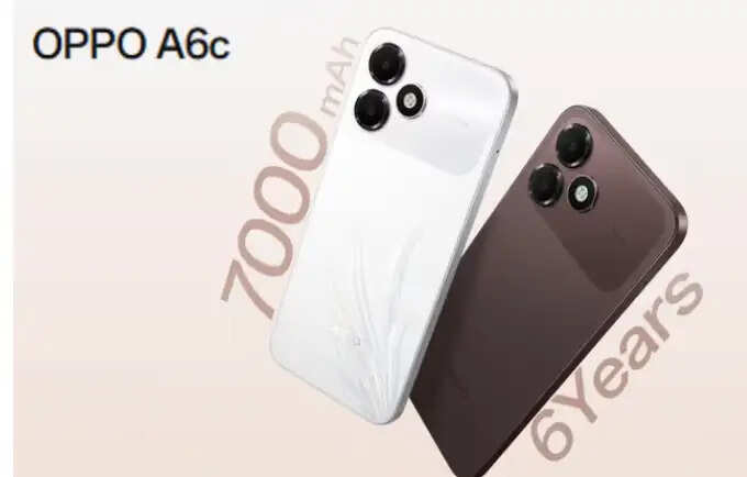 OPPO A6c: बजट स्मार्टफोन में 7000mAh बैटरी और शानदार फीचर्स