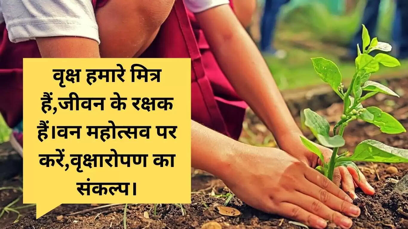 वन महोत्सव 2025: प्रेरणादायक कविताएँ, स्लोगन और शायरी