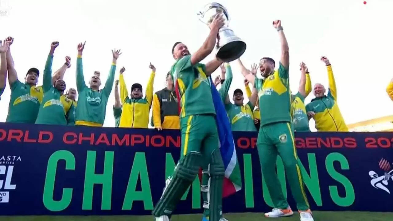 दक्षिण अफ्रीका ने WCL 2025 में पाकिस्तान को हराकर जीती ट्रॉफी