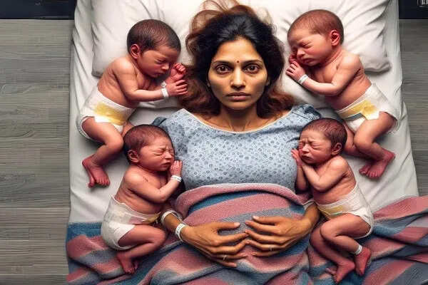 सतारा में एक साथ चार बच्चों का जन्म, काजल बनीं सात बच्चों की मां