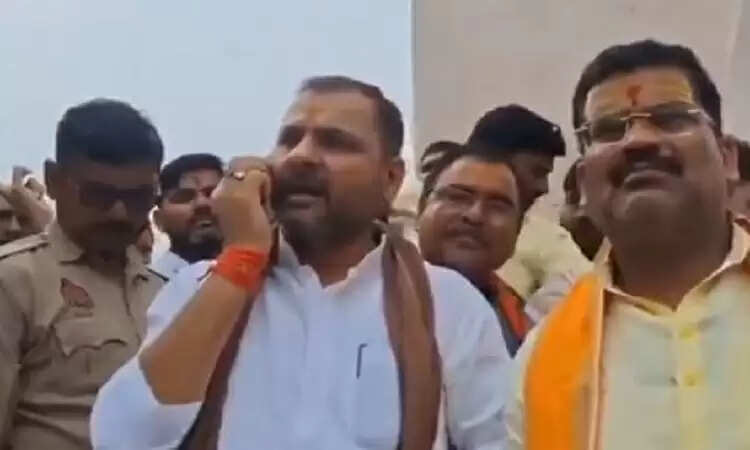 भाजपा विधायक प्रकाश द्विवेदी का एसडीएम को धमकी भरा फोन कॉल वायरल