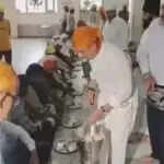 रॉबर्ट वाड्रा ने पंचकूला में गुरुद्वारा श्री नाडा साहिब में माथा टेका