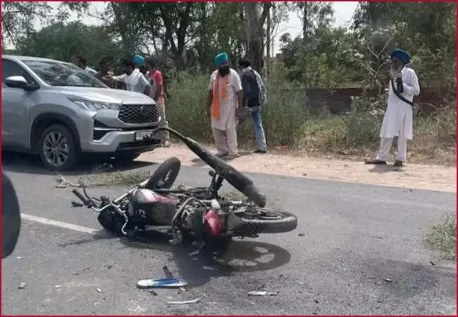 फरीदकोट में सड़क दुर्घटना में पिता और बेटे की मौत