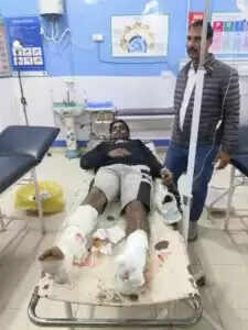 नरवाना में व्यापारी के शोरूम पर गोलीबारी का मुख्य आरोपी मुठभेड़ में पकड़ा गया