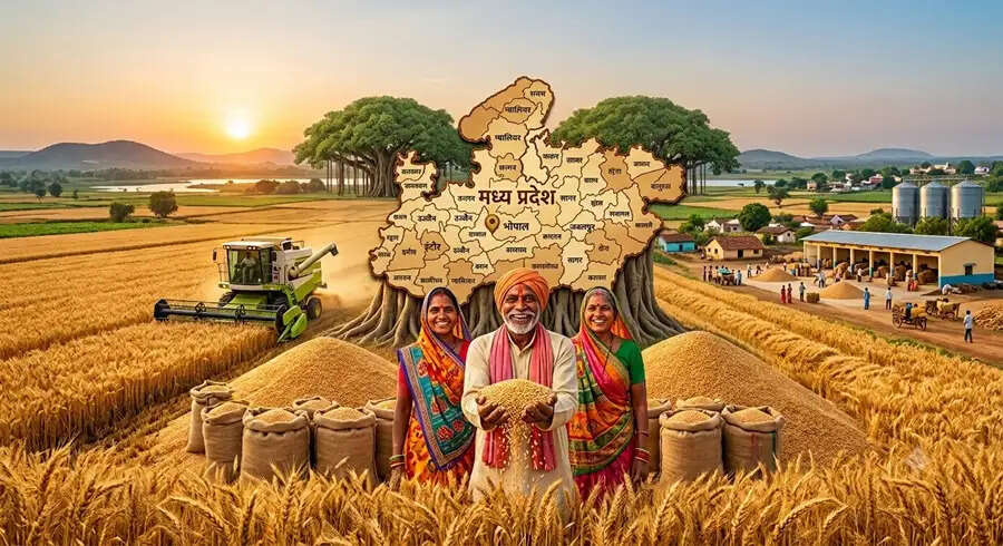 देश का नया 'फूड बास्केट' बना मध्य प्रदेश, खाद्यान्न उत्पादन के गढ़ रहा नए कीर्तिमान