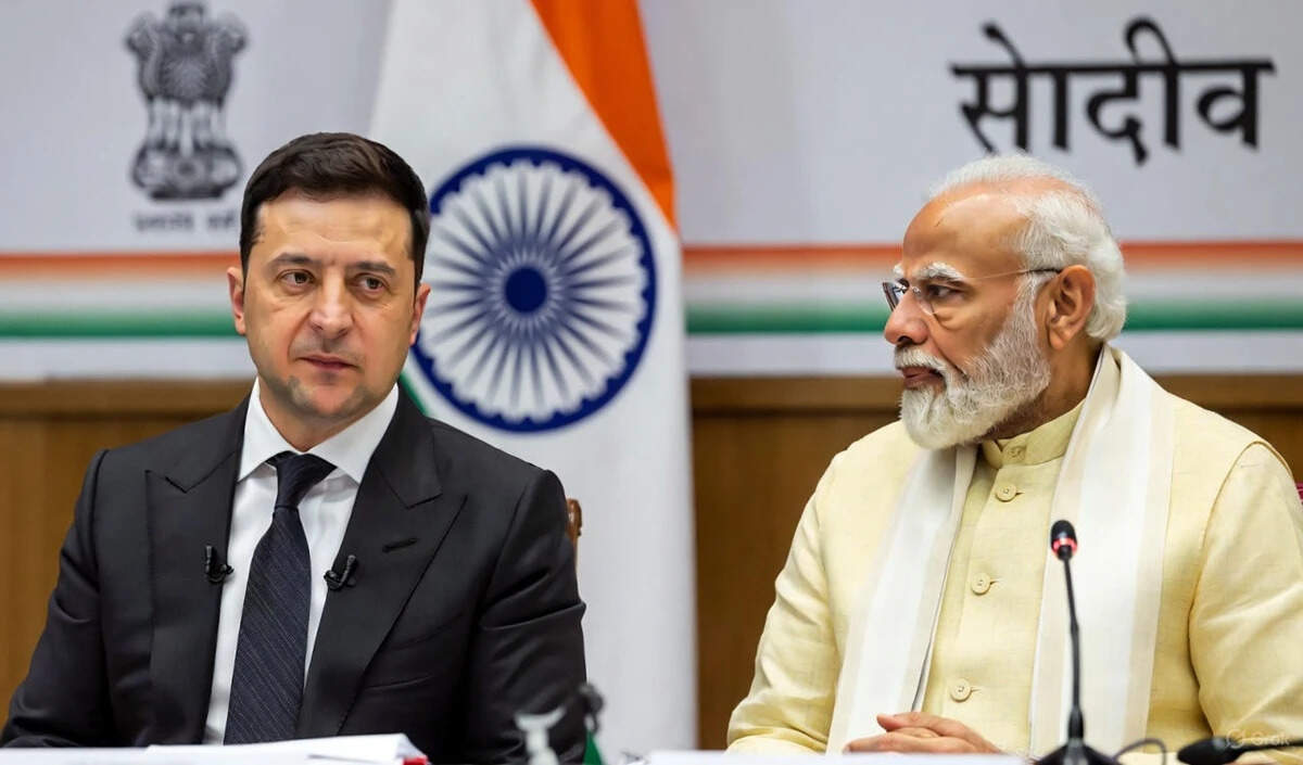 भारत में यूक्रेनी राष्ट्रपति ज़ेलेंस्की की संभावित यात्रा की तैयारी