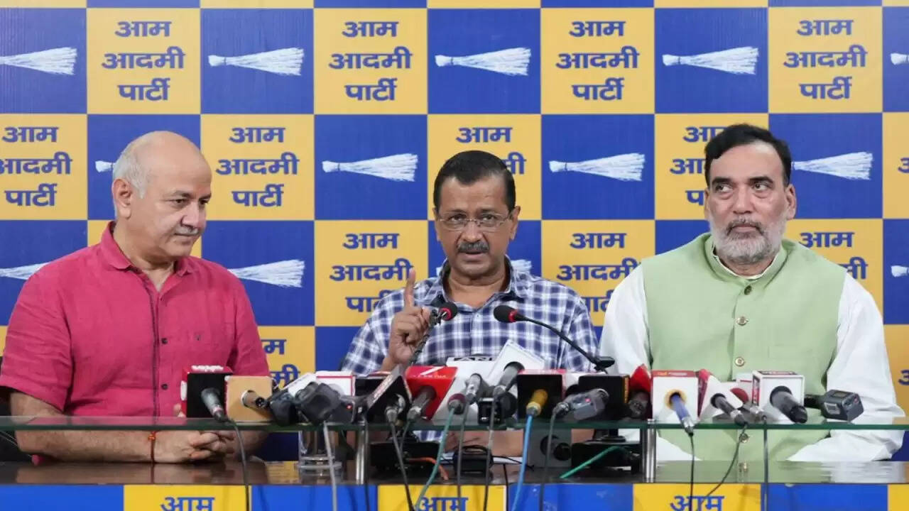 आम आदमी पार्टी की जीत: केजरीवाल ने बीजेपी के खिलाफ जनता की नाराजगी का किया जिक्र
