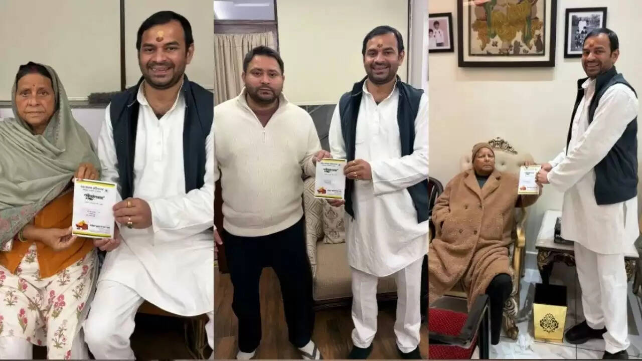 तेज प्रताप यादव की पारिवारिक मुलाकात से बिहार की राजनीति में हलचल