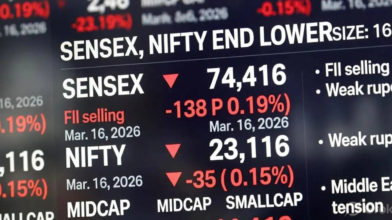 भारतीय शेयर बाजार में नकारात्मक शुरुआत, निवेशकों में सतर्कता