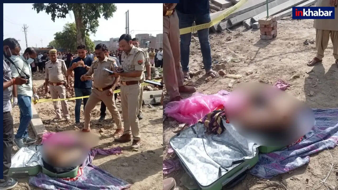 गाजियाबाद में सूटकेस से मिली महिला की लाश, तीन गिरफ्तार