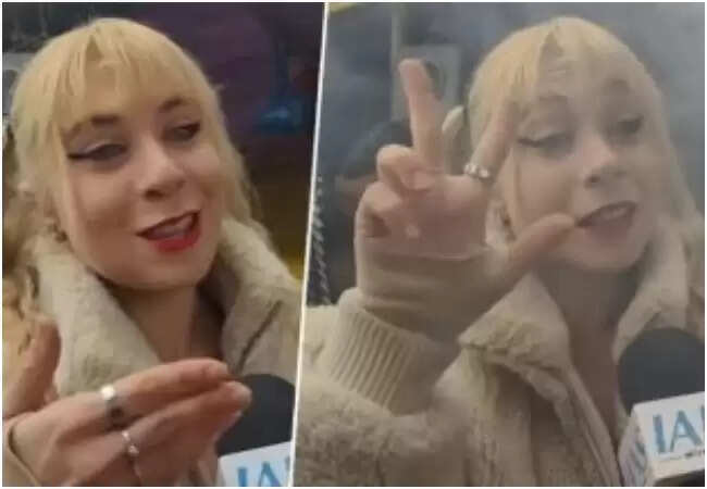 Magh Mela 2026: इटली की पर्यटक लुकेरेज़िया ने भारत को बताया जादुई