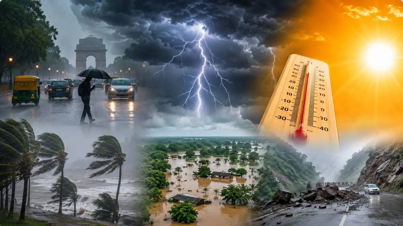 भारत में मौसम में अचानक बदलाव: बारिश, आंधी और गर्मी का अलर्ट