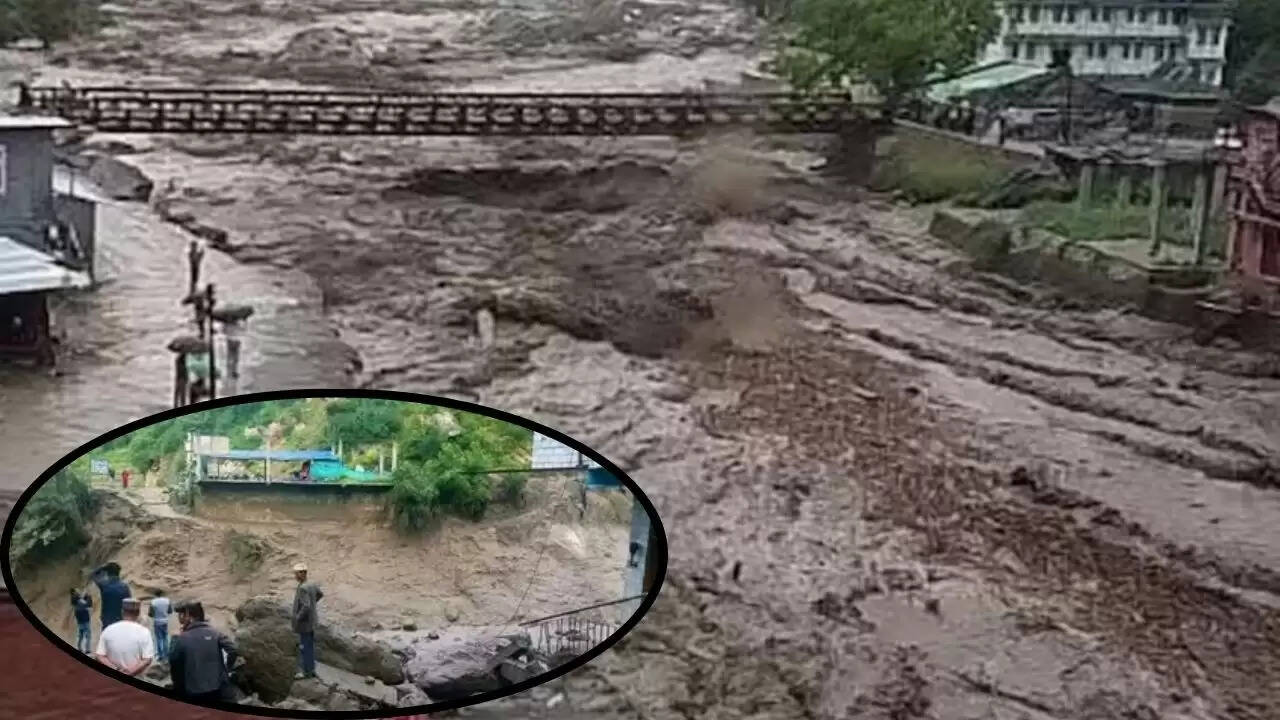 हिमाचल प्रदेश में मूसलधार बारिश से भूस्खलन और बाढ़ की स्थिति