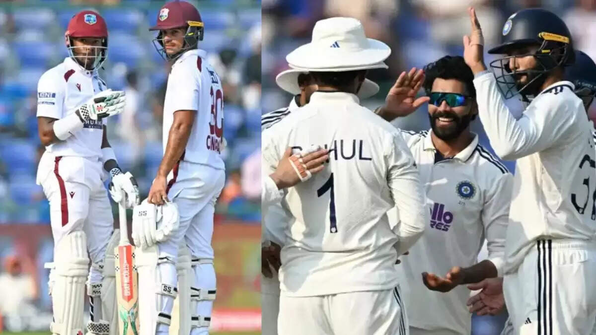 IND vs WI: दूसरे दिन ही जीत की ओर बढ़ी टीम इंडिया, विंडीज ने गंवाए 4 विकेट