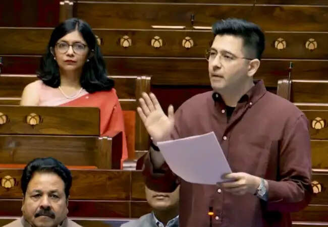 राघव चड्ढा ने संसद में मोबाइल डेटा की समाप्ति पर उठाया सवाल