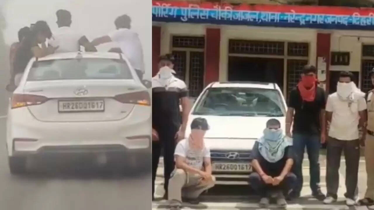 टिहरी पुलिस ने खतरनाक स्टंट करने वाले युवकों को हिरासत में लिया