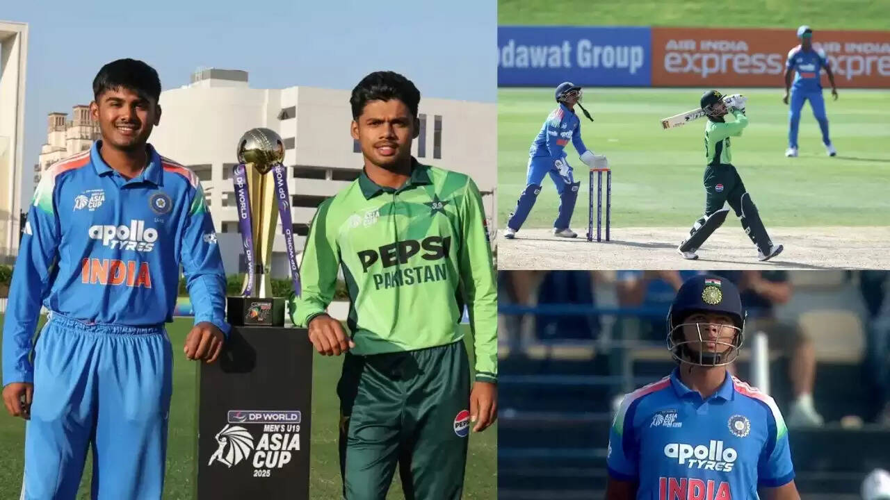अंडर-19 एशिया कप में भारत को पाकिस्तान से मिली 191 रन की हार