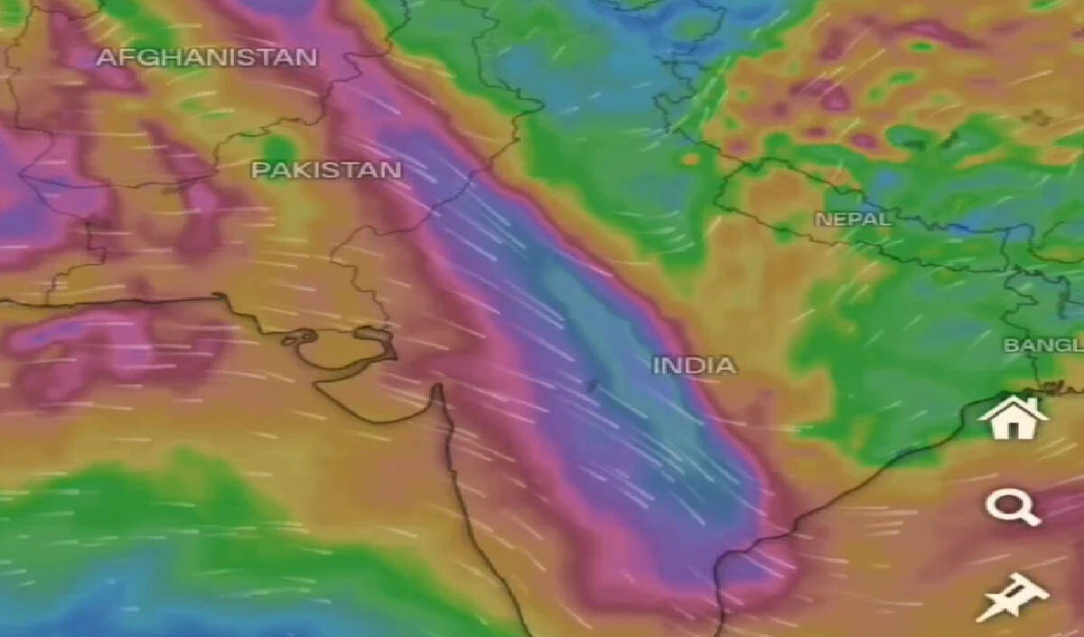 उत्तर भारत में असामान्य मौसम प्रणाली से भारी बारिश और राहत