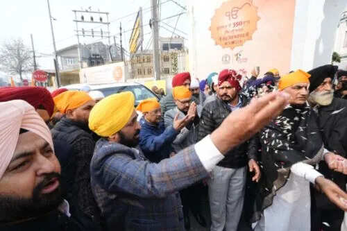 श्री गुरु तेग बहादुर जी के 350वें शहीदी दिवस पर नगर कीर्तन का आयोजन