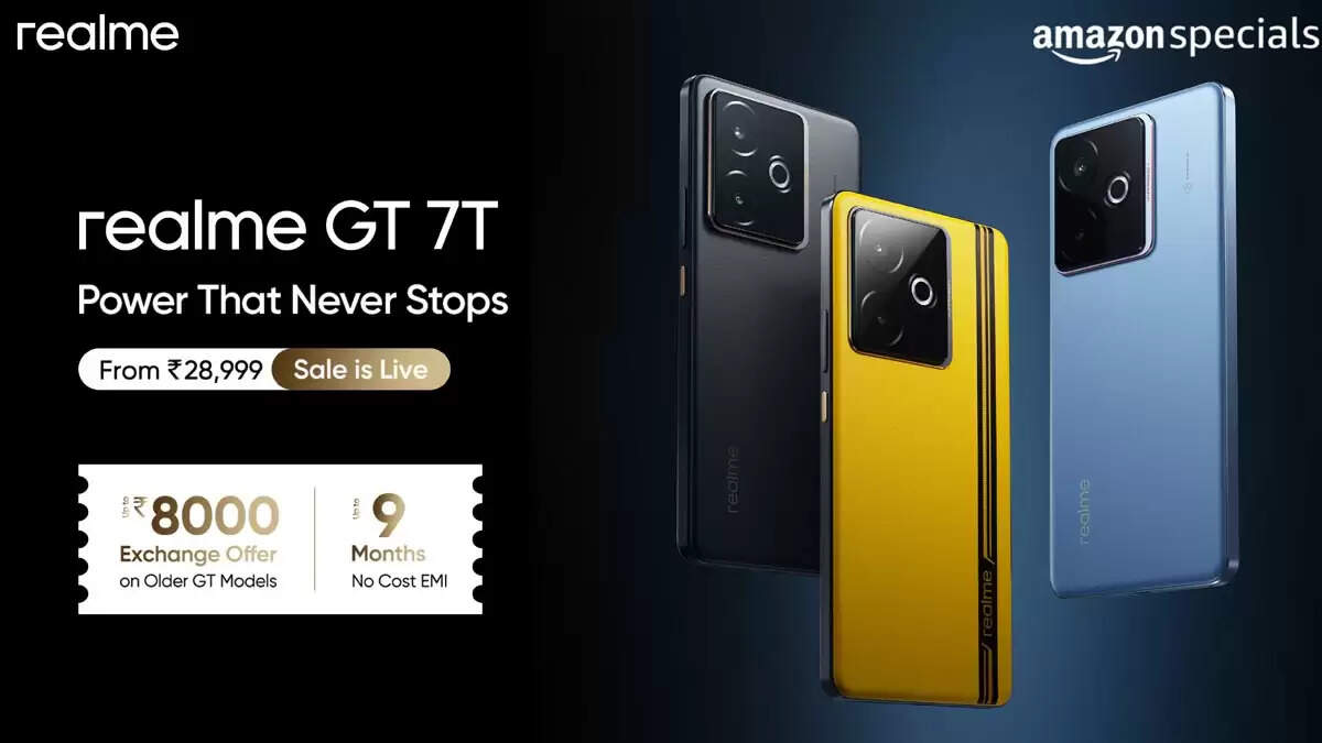 रियलमी GT 7 T: ₹28,999 में शक्तिशाली स्मार्टफोन अपग्रेड