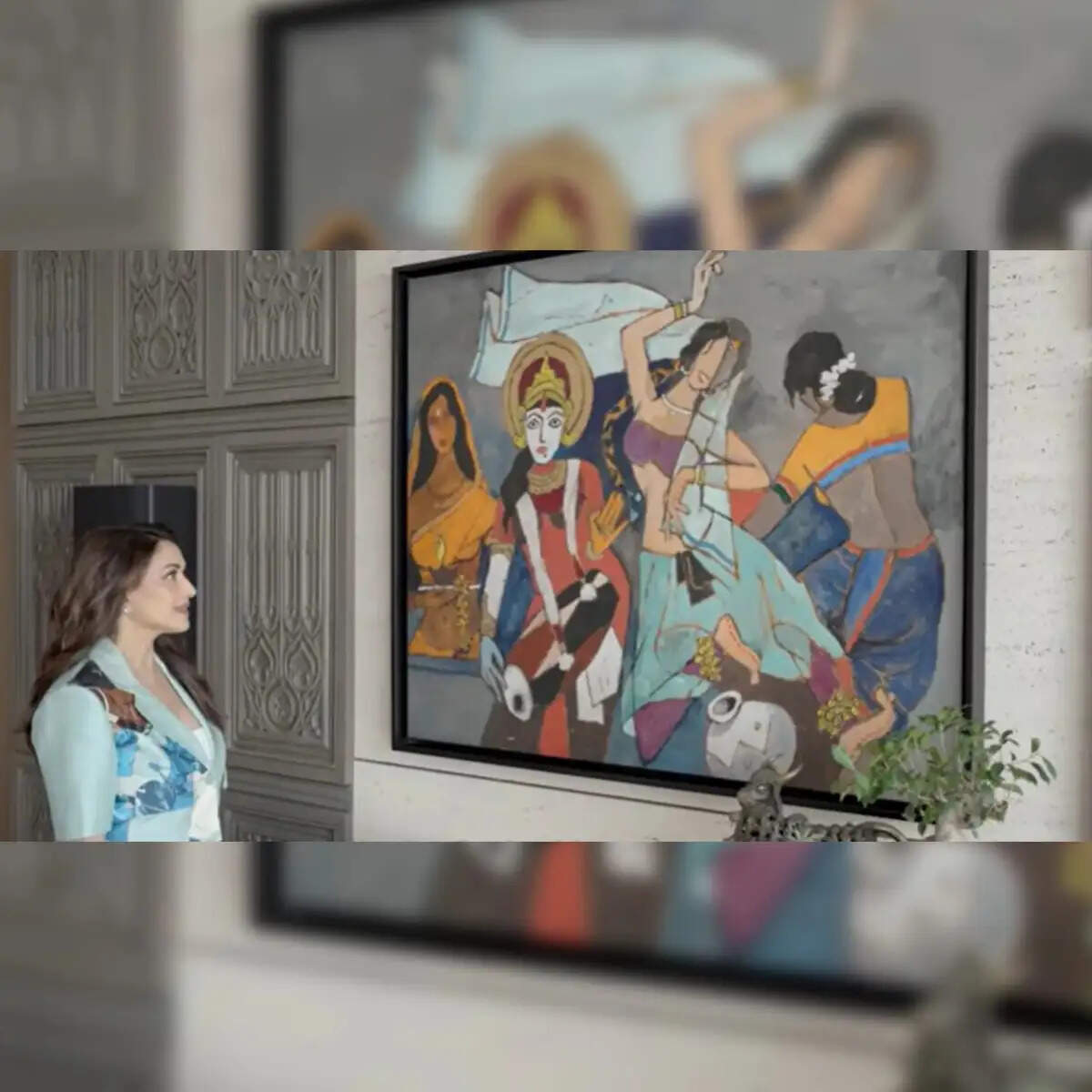 माधुरी दीक्षित का भव्य घर: करोड़ों की संपत्ति और एम.एफ. हुसैन की कला