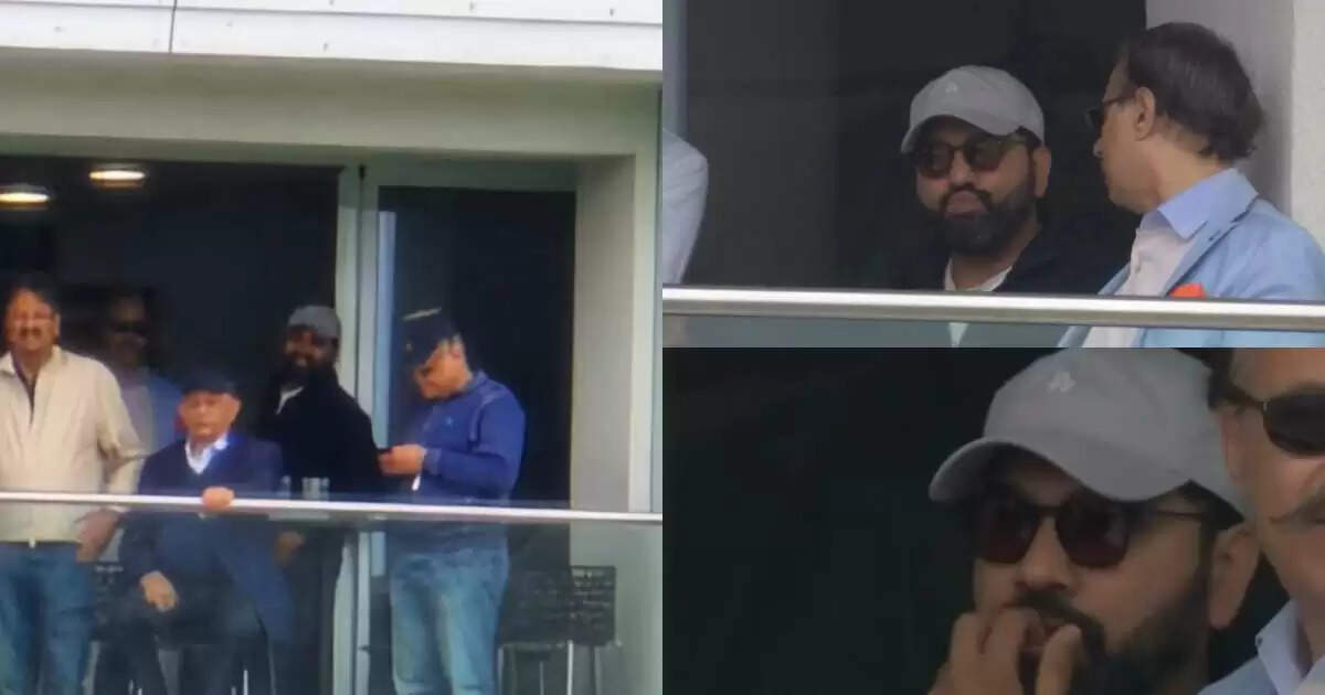 रोहित शर्मा का ओवल में टीम इंडिया को समर्थन, टेस्ट सीरीज का निर्णायक मुकाबला