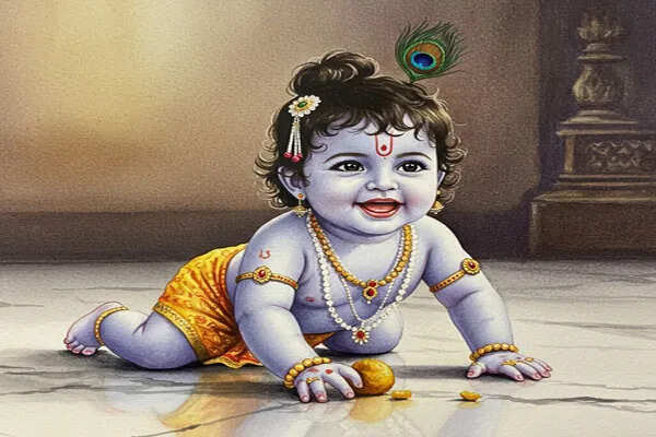 श्रीकृष्ण के जन्मदिन पर 56 भोग का महत्व और कथा