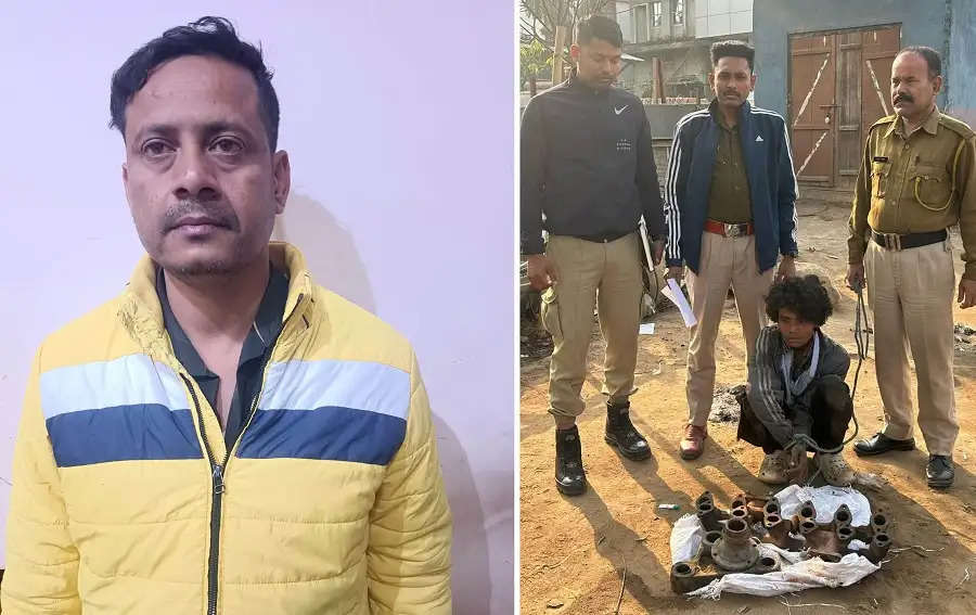 सोनापुर और बसिष्ठ पुलिस ने तीर माफिया और चोर को दबोचा