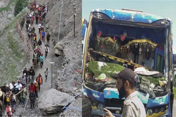 कुलगाम में अमरनाथ यात्रा के दौरान तीन बसों की टक्कर, 10 तीर्थयात्री घायल
