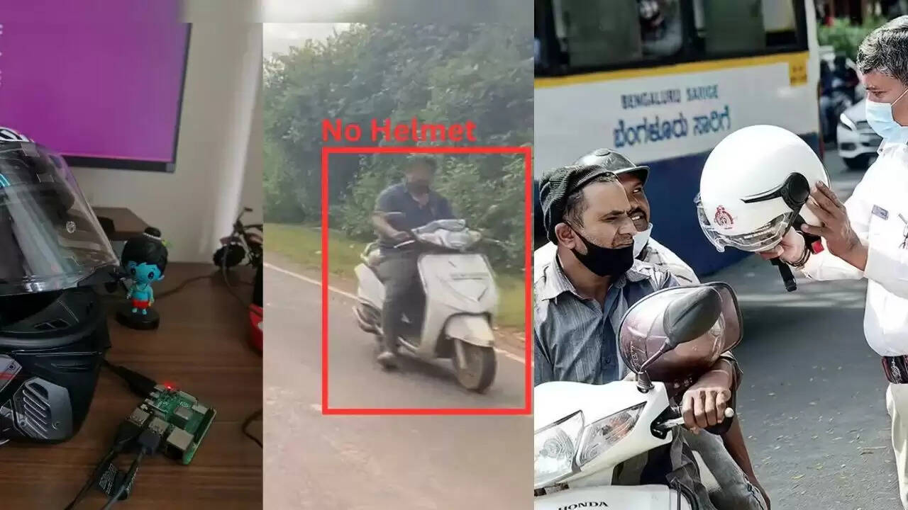 बेंगलुरु का अनोखा AI हेलमेट: ट्रैफिक उल्लंघन करने वालों के लिए खतरा!